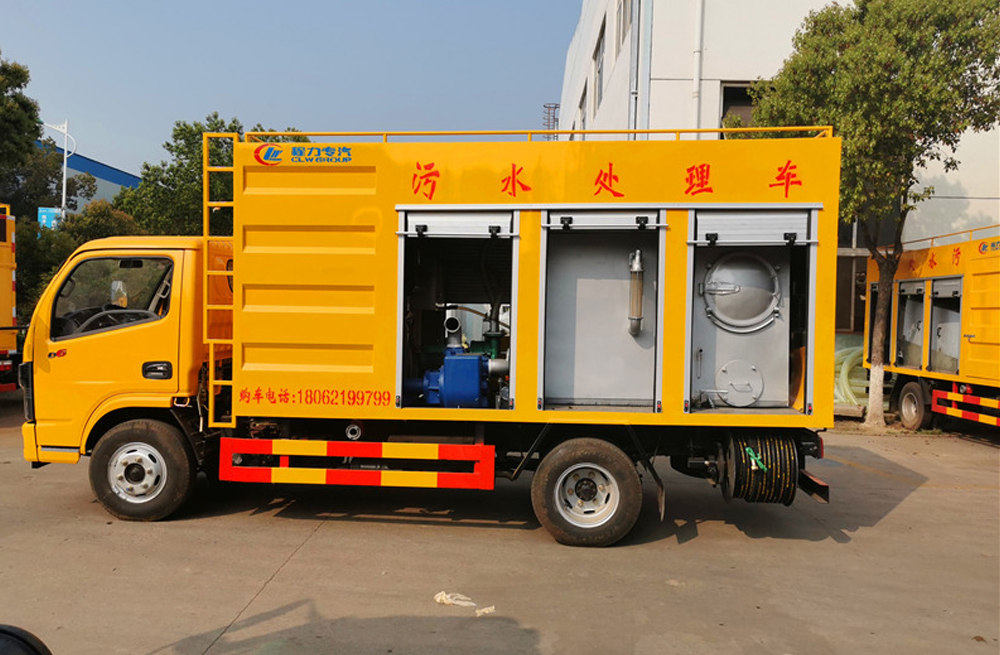 281北圩路污水分离车