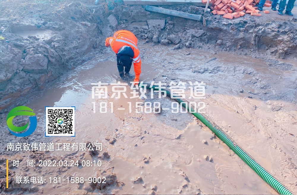 363北圩路工地泥浆清理