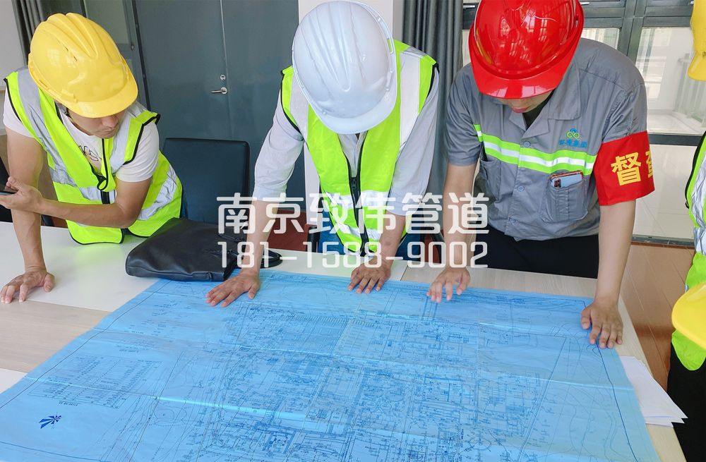 364北圩路管道探测