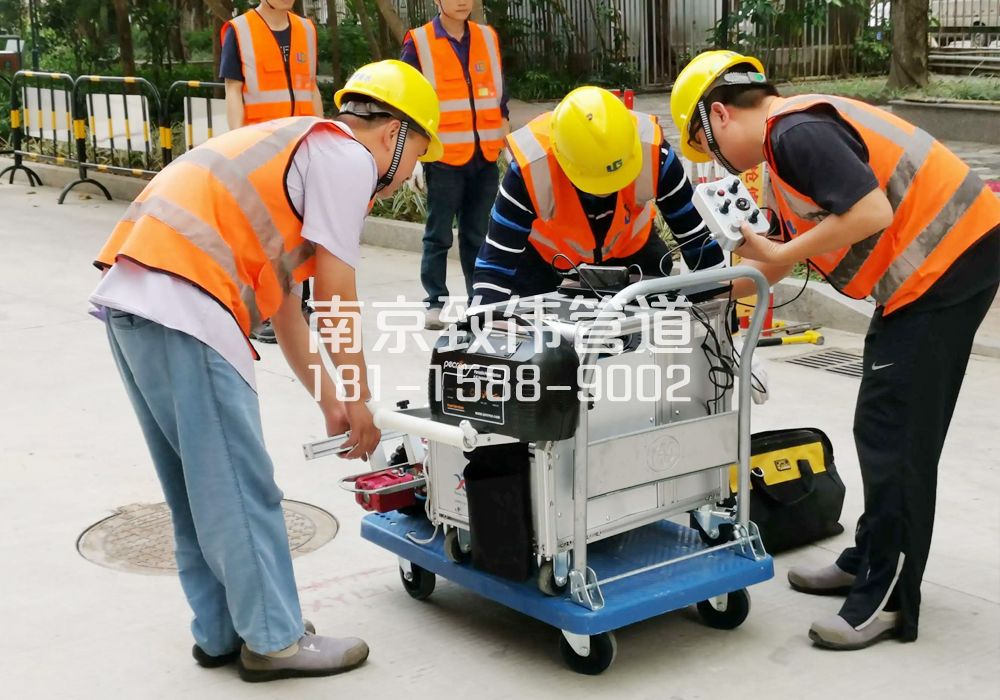 368北圩路市政管道检测